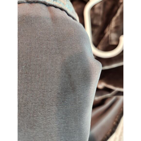 Pilcro Anthropologie Velvet Button Down Shirt XS Gray‎ Long Sleeve Blouse NWT - Picture 7 of 7